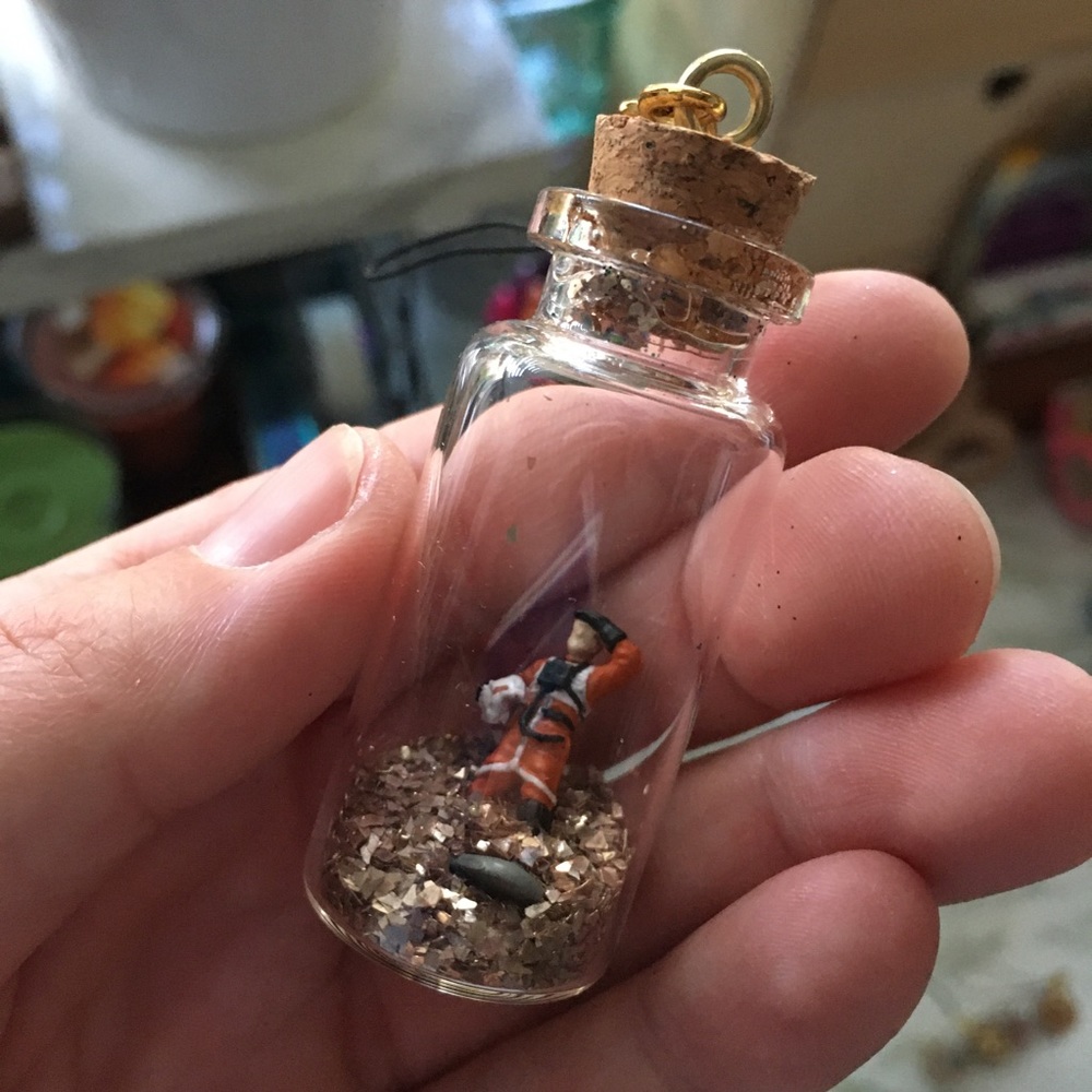 Star Wars Bottle Keychain - X-wing pilot